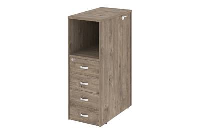 Тумба 4 ящика завершающая, левая Onix O.R-TV-4(L)