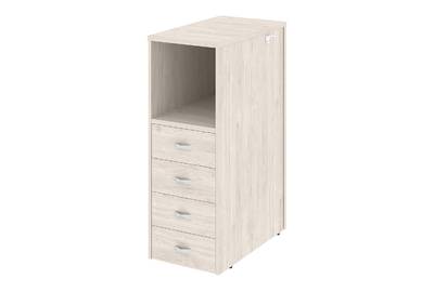 Тумба 4 ящика завершающая, левая Onix O.R-TV-4(L)