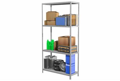Стеллаж MS Standart 200KD/100X40/4