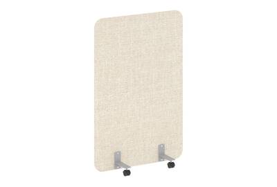 Напольный экран на металлических опорах, на роликах R-line soft AP.R-100-150