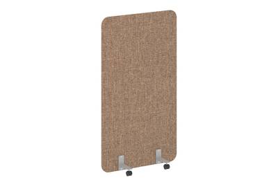 Напольный экран на металлических опорах, на роликах R-line soft AP.R-100-180
