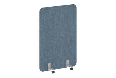 Напольный экран на металлических опорах, на роликах R-line soft AP.R-100-150