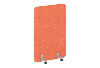 Напольный экран на металлических опорах, на роликах R-line soft AP.R-100-150