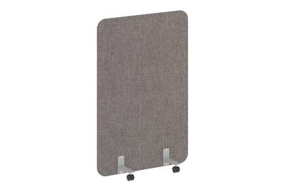 Напольный экран на металлических опорах, на роликах R-line soft AP.R-100-150