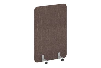 Напольный экран на металлических опорах, на роликах R-line soft AP.R-100-150