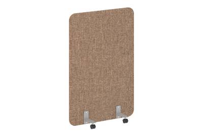 Напольный экран на металлических опорах, на роликах R-line soft AP.R-100-150