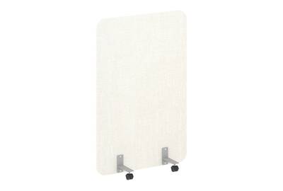 Напольный экран на металлических опорах, на роликах R-line soft AP.R-100-150