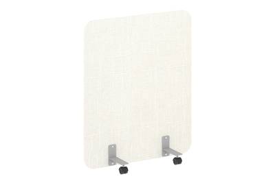 Напольный экран на металлических опорах, на роликах R-line soft AP.R-100-120