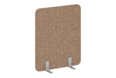 Напольный экран на металлических опорах, на роликах R-line soft AP.R-100-120