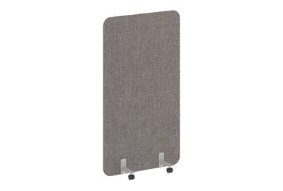 Напольный экран на металлических опорах, на роликах R-line soft AP.R-100-180