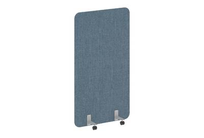 Напольный экран на металлических опорах, на роликах R-line soft AP.R-100-180