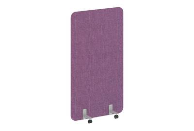 Напольный экран на металлических опорах, на роликах R-line soft AP.R-100-180