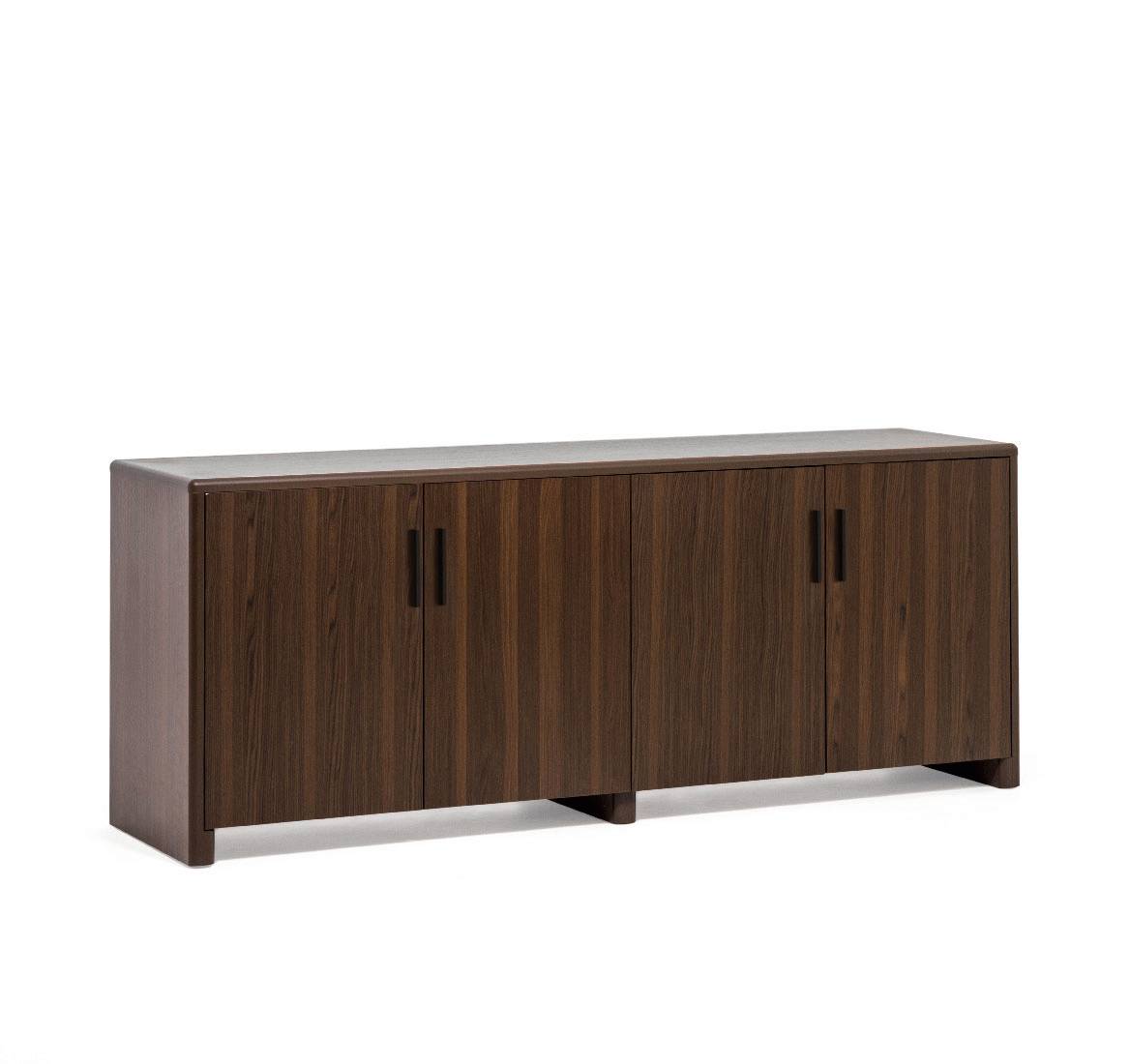 LEGNO Греденция 4 двери ОРЕХ