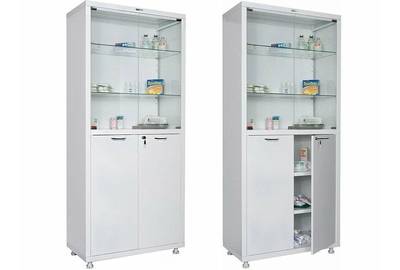 Шкаф медицинский Hilfe МД 2 1780/SG