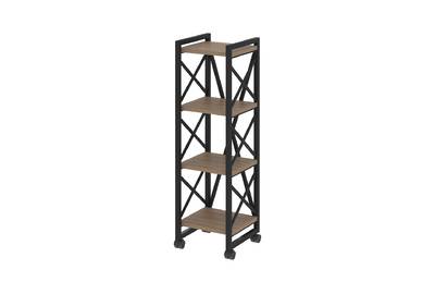 Стеллаж на колесных опорах Loft VR.L-MST.K-4.4
