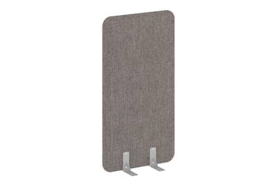Напольный экран на металлических опорах на фетровых подпятниках R-line soft AP.F-80-150