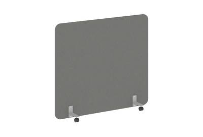 Напольный экран на металлических опорах, на роликах R-line DP.R-160-140