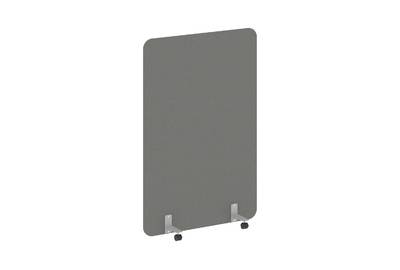 Напольный экран на металлических опорах, на роликах R-line DP.R-120-180
