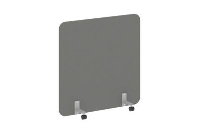 Напольный экран на металлических опорах, на роликах R-line DP.R-120-120