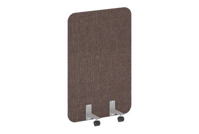 Напольный экран на металлических опорах, на роликах R-line soft AP.R-80-120