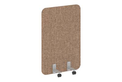 Напольный экран на металлических опорах, на роликах R-line soft AP.R-80-120