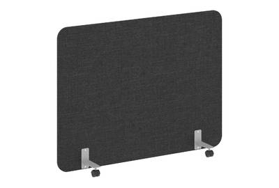 Напольный экран на металлических опорах, на роликах R-line soft AP.R-160-120