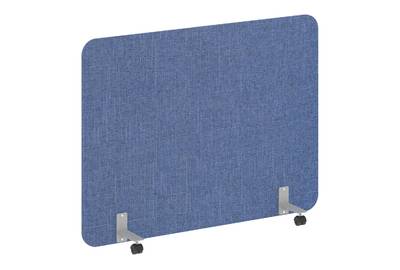 Напольный экран на металлических опорах, на роликах R-line soft AP.R-160-120