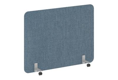 Напольный экран на металлических опорах, на роликах R-line soft AP.R-160-120