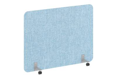 Напольный экран на металлических опорах, на роликах R-line soft AP.R-160-120