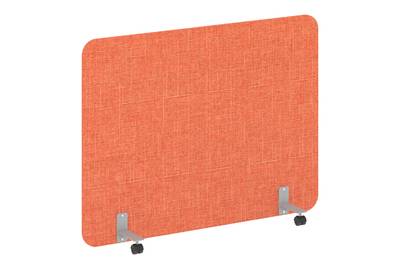 Напольный экран на металлических опорах, на роликах R-line soft AP.R-160-120