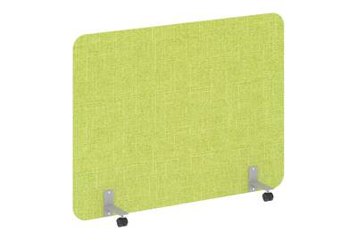 Напольный экран на металлических опорах, на роликах R-line soft AP.R-160-120