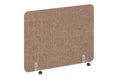 Напольный экран на металлических опорах, на роликах R-line soft AP.R-160-120