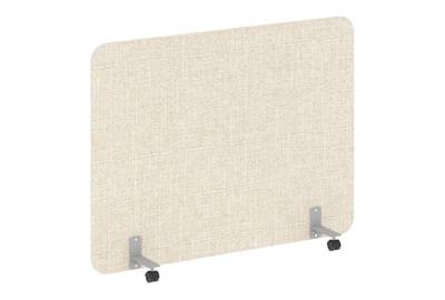 Напольный экран на металлических опорах, на роликах R-line soft AP.R-160-120