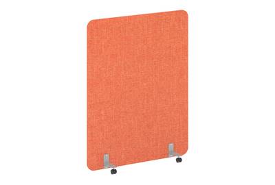 Напольный экран на металлических опорах, на роликах R-line soft AP.R-140-180
