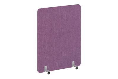 Напольный экран на металлических опорах, на роликах R-line soft AP.R-140-180