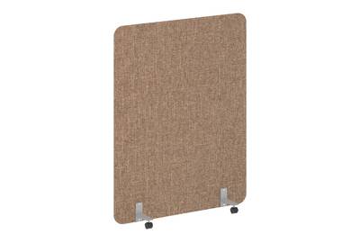 Напольный экран на металлических опорах, на роликах R-line soft AP.R-140-180