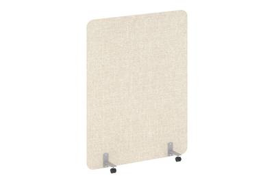 Напольный экран на металлических опорах, на роликах R-line soft AP.R-140-180