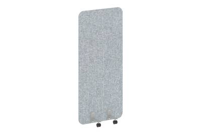 Напольный экран на металлических опорах, на роликах R-line soft AP.R-80-180