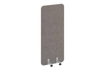 Напольный экран на металлических опорах, на роликах R-line soft AP.R-80-180