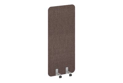 Напольный экран на металлических опорах, на роликах R-line soft AP.R-80-180