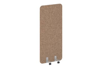 Напольный экран на металлических опорах, на роликах R-line soft AP.R-80-180