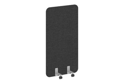 Напольный экран на металлических опорах, на роликах R-line soft AP.R-80-150