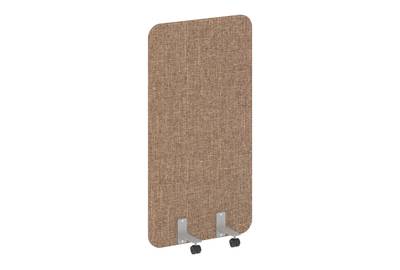 Напольный экран на металлических опорах, на роликах R-line soft AP.R-80-150