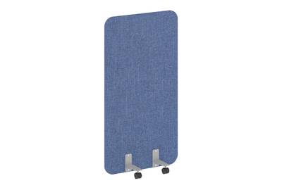 Напольный экран на металлических опорах, на роликах R-line soft AP.R-80-150