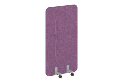 Напольный экран на металлических опорах, на роликах R-line soft AP.R-80-150