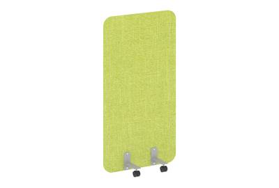 Напольный экран на металлических опорах, на роликах R-line soft AP.R-80-150