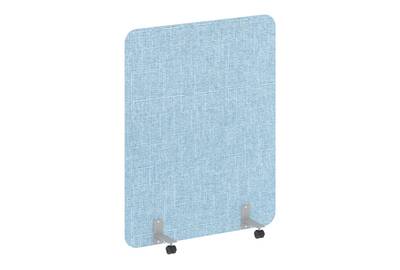 Напольный экран на металлических опорах, на роликах R-line soft AP.R-120-150