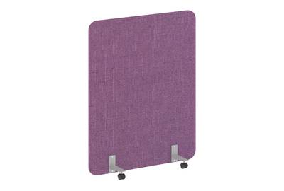 Напольный экран на металлических опорах, на роликах R-line soft AP.R-120-150