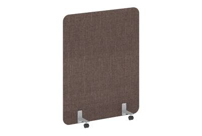 Напольный экран на металлических опорах, на роликах R-line soft AP.R-120-150