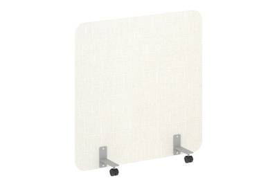Напольный экран на металлических опорах, на роликах R-line soft AP.R-120-120